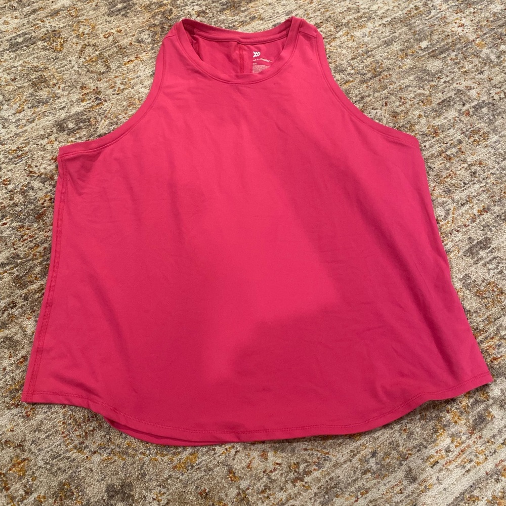 All in motion pink racerback tank